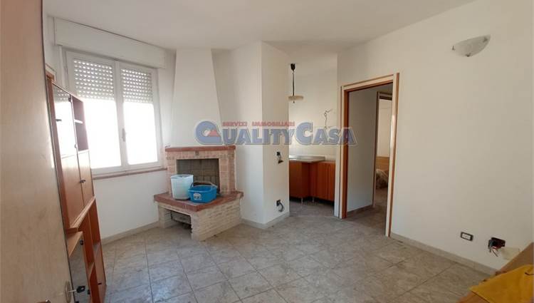 Soggiorno con camino